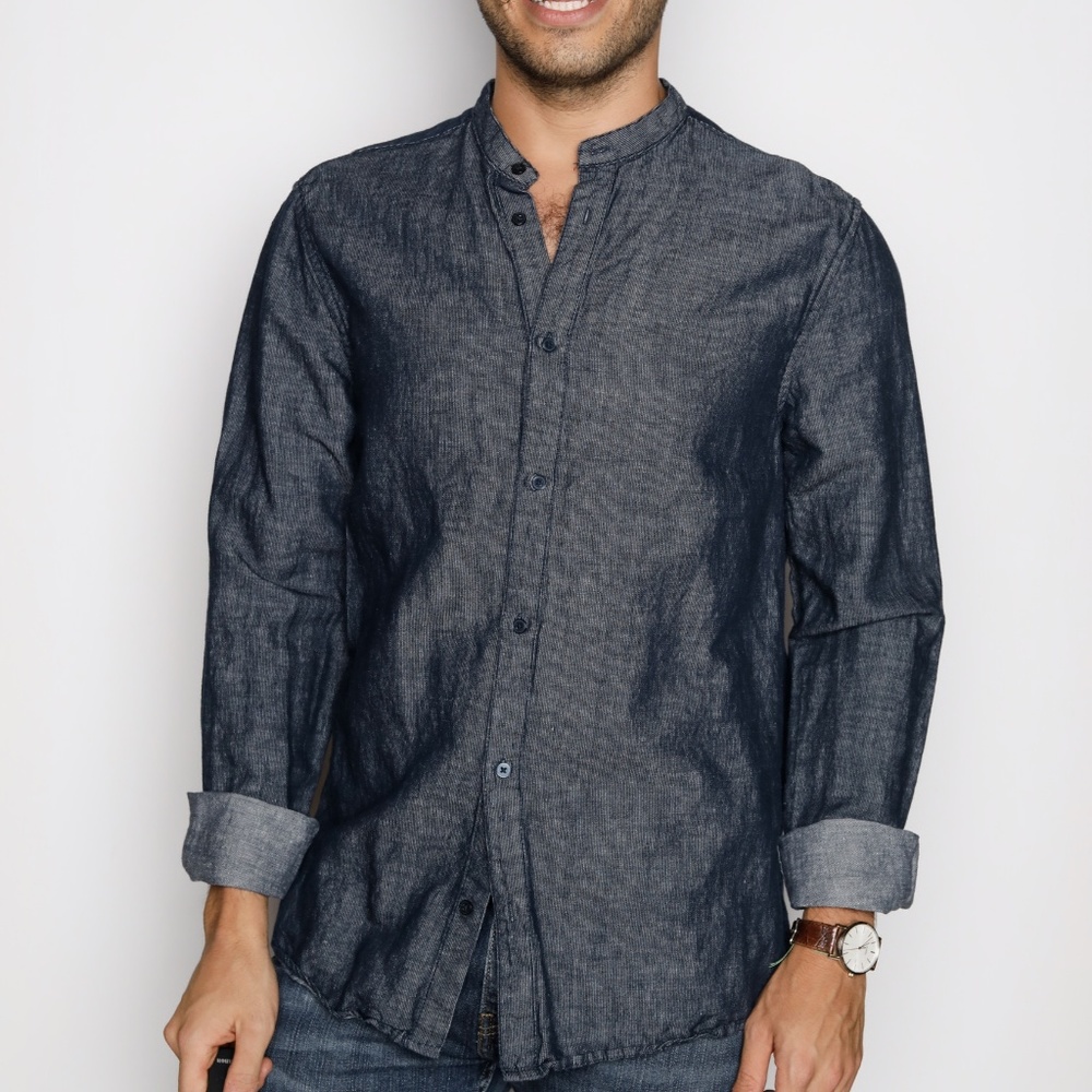 H&M Band Collared Shirt